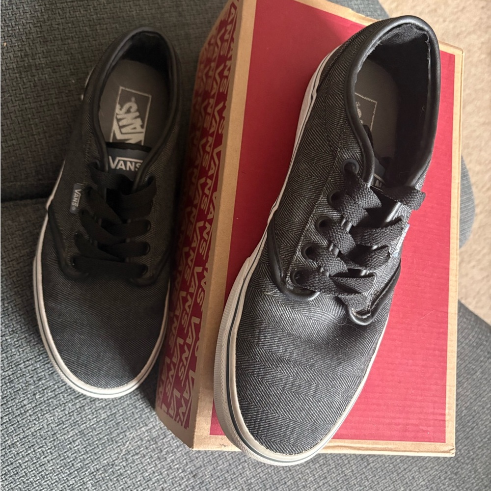 Vans Black Herringbone Men's Sneakers